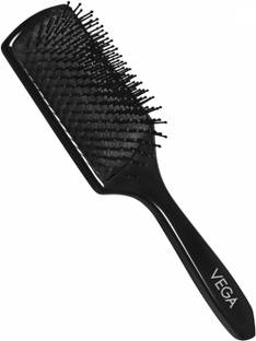 VEGA Mini Paddle Hair Brush (India's No.1 Hair Brush Brand), Black, (8586 M)