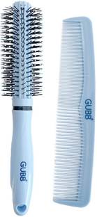 GUBB Grooming Round Hair Brush Combo for Men & Women For Everyday Grooming