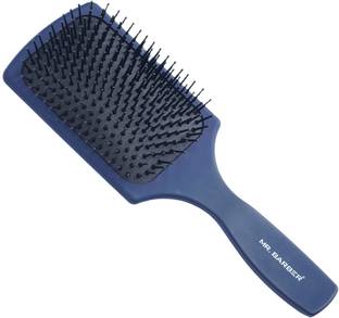 Mr. Barber Flat Mate Large Paddle Brush (Blue)