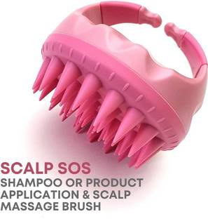 Alan Truman Scalp SOS - Scalp Massage & Shampoo Brush - Pink