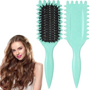 ZAPTVI Curly Hair Comb, Curl Defining Brush, Bristle Hair Styling Brush
