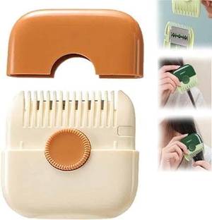 AXU TRADERS new 2 in 1 Hair Trimmer, Double Sided Baby hair cutting Razor Comb Hair Curler