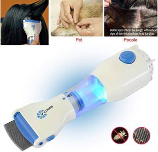 DVIMART 240V Electric Head Lice Removal Comb – Chemical-Free Lice & Egg Capture Tool