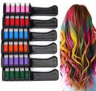 Sitrus Hair Chalk Comb Temporary Hair Color Kit Non Toxic Washable Hair Dye