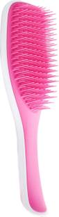 N Treck Paddle Detangler Hair Brush | Hair Comb for Dry & Wet Hair Styling - White