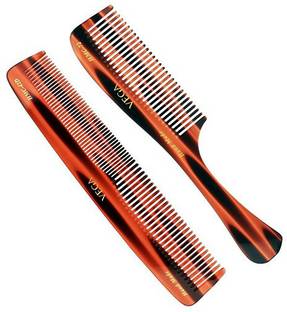 VEGA Graduated Dressing Comb - HMC-42D With Grooming Comb - HMC-72