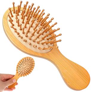 Timbuk2 Mini Travel Size Hair Brush Super Soft Bristles,for All Hair Types(Oval)