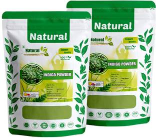 Natural Health and Herbal Products Indigo Powder Organic for Hair | Black Hair Color | Hair Care | Hair Growth , Green