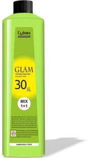 Klooks Hair color Developer 30 volume 9% 500ml, Ammonia Free, Best with a Hair Colour , Green