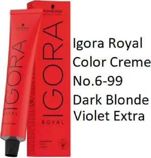 Schwarzkopf Professional Igora Royal Color Creme No.6-99 , Dark Blonde Violet Extra