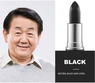 GFSU - GO FOR SOMETHING UNIQUE Hair Dye Pen Disposable Hair Dye Stick Temporary Fast Hair Color , BLACK