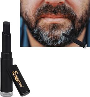 Ecosense Beard Temporary Touchup Stick Beard & Moustache Color Stick , Black