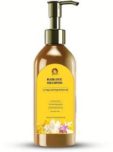 Glock Japanese Long Lasting Natural Hair Dye Shampoo , Black