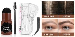 Wonholli 3-in-1 Hair Shadow and Filler Powder - Waterproof & Long Lasting , BLACK