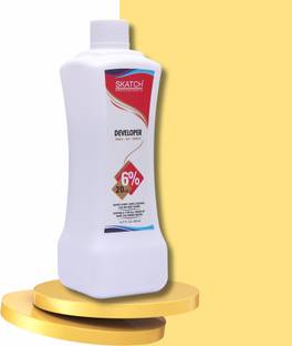 Skatch Professionals 6% DEVELOPER 20 VOLUME FOR HAIR COLOUR, HAIR DYE, BLEACHING, MATTING , STABILISE | SAFE | STRENGTH | 500ML | OPTIMAL GRAY BLENDING | RICH RESULTS|SSDN