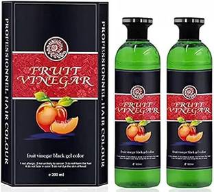 Sundhi FRUIT VINEGAR HAIR GEL bottles , BLACK , , BLACK