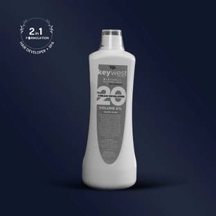 Keywest Professional Hair Developer 20 Volume, 1000ml , White