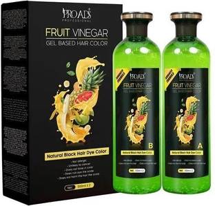 PRO ADS fruit vinegar hair gel color dye , BLACK