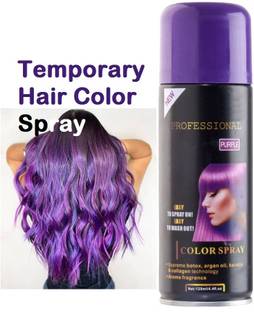 MYEONG 1 Day Temporary Purple Hair Color Spray Hair Spray