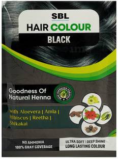 SBL Hair Colour 12 Sachets Black , BLACK