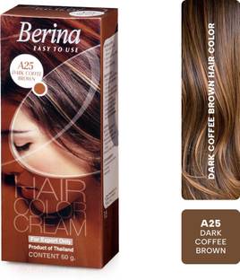 Berina Dark Coffee Brown A-25 , Dark Coffee Brown
