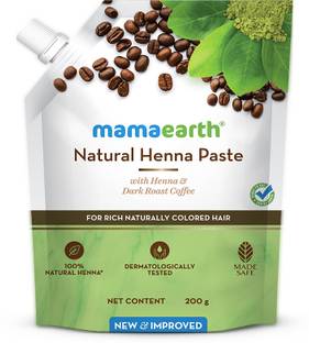 Mamaearth Natural Henna paste� for Rich Colored Hair with Henna & Dark Roasted Coffee