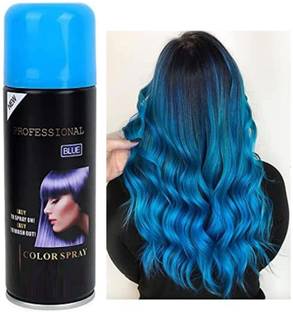 Latixmat Blue Professional Hair Color Spray Hair Spray