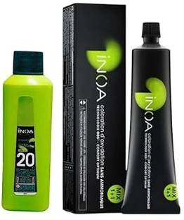 KERASTASE INOA Hair Color No. 3 Dark Brown + 20Vol Developer 90ml , dark brown