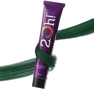 2.Oh! Italian Hair Color For Women & Men, Ammonia Free DIY Semi Permanent Hair Color , Emerald Green