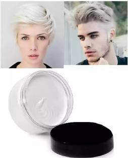 AFARAXIA Strong Hold And Volume For Highlights, Hair Color White Wax , White , White