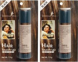 Shahnaz Husain Hair Touch-Up Plus Black pack of 2 , Hair Touch-Up Plus (Black) pack of 2