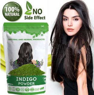 Aktivemusli Online Indigo Powder Organic for Hair Black Colour , BLACK
