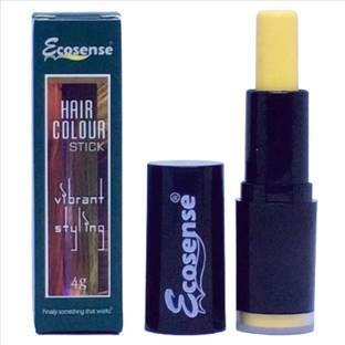 Ecosense Temporary Hair Color root Touch Up Stick 4 gm (Blonde) , Blonde