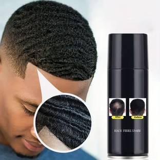 MYEONG Temporary 1 Day Use Hair Color Spray Instant Black Hair Colour Spray Hair Spray