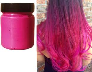 GABBU Pink Hair Dye High Quality Temporary Hair Color Wax , PINK