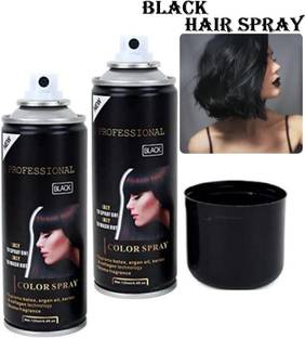 Arcanuy PROFESSIONAL BLACK TEMPORARY 1 DAY HAIR COLOR SPRAY Hair Spray