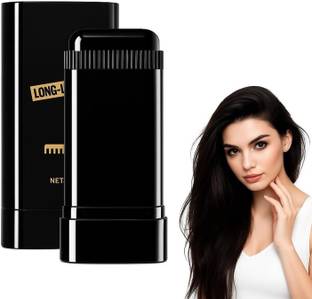 IKT Hair Color Stick with Comb Applicator, Quick Root Touch Up Stick for Gray Hairs , Black