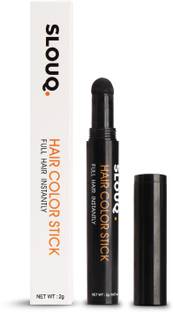 SLOUQ Instant Hair Root Touch Up Colour Stick - 2G (Black) , Black
