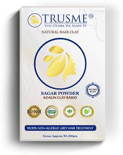 Trusme Natural hair clay , Natural Soft Black