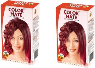 COLOR MATE Cream , Copper Red