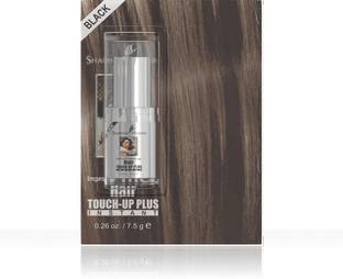 Shahnaz Husain Instant Hair Touch-Up Plus | concealer For Grey Patch | , Black