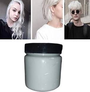 GABBU Instant Hairstyle Temporary Hair Color White Wax Combo OF 2 Hair Wax Hair Wax