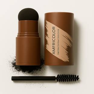HSEKAR 2 in 1 Hairline Powder (10)g , Black