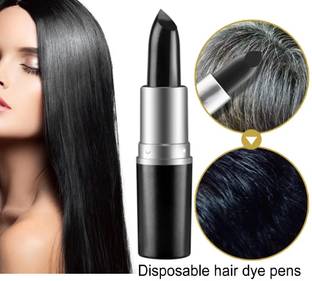 tanvi27 New Temporary Hair Dyeing Black Hair Color Root Touch Up Stick ND96 SOFT Hair Volumizer CREAMY STICK