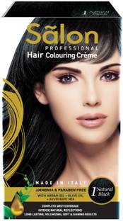 KINJPA Salon Professional Hair Color , Natural black(1) , NATURAL BLACK