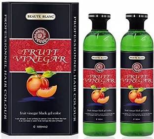BEAUTE BLANC FRUIT VINEGAR HAIR DYE , NATURAL BLACK