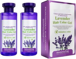 Essensity Fruit Vinegar Ammonia Free 10 Minutes Hair Color Colour Gel -C , Lavender Black