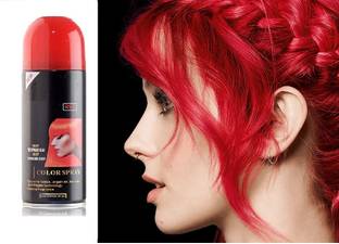 AFARAXIA washable instant hair colour for man and woman style your hair , RED, , red
