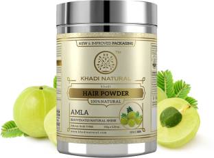 KHADI NATURAL Herbal / Ayurvedic Amla Hair Powder , Herbal Hair Powder