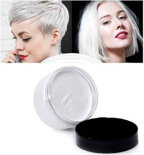 DARYUE Hair Fashion Styling white Hair Color Wax , white